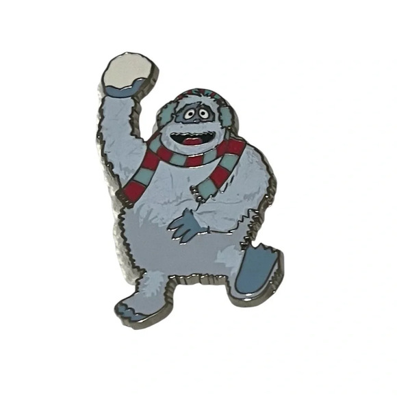 SEAWORLD BUSCH GARDENS RUDOLPH THE RED NOSE REINDEER BUMBLE CHRISTMAS PIN RARE - Picture 5 of 6